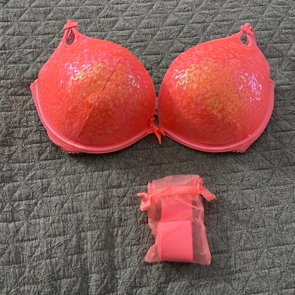 Victoria secret sequin bra